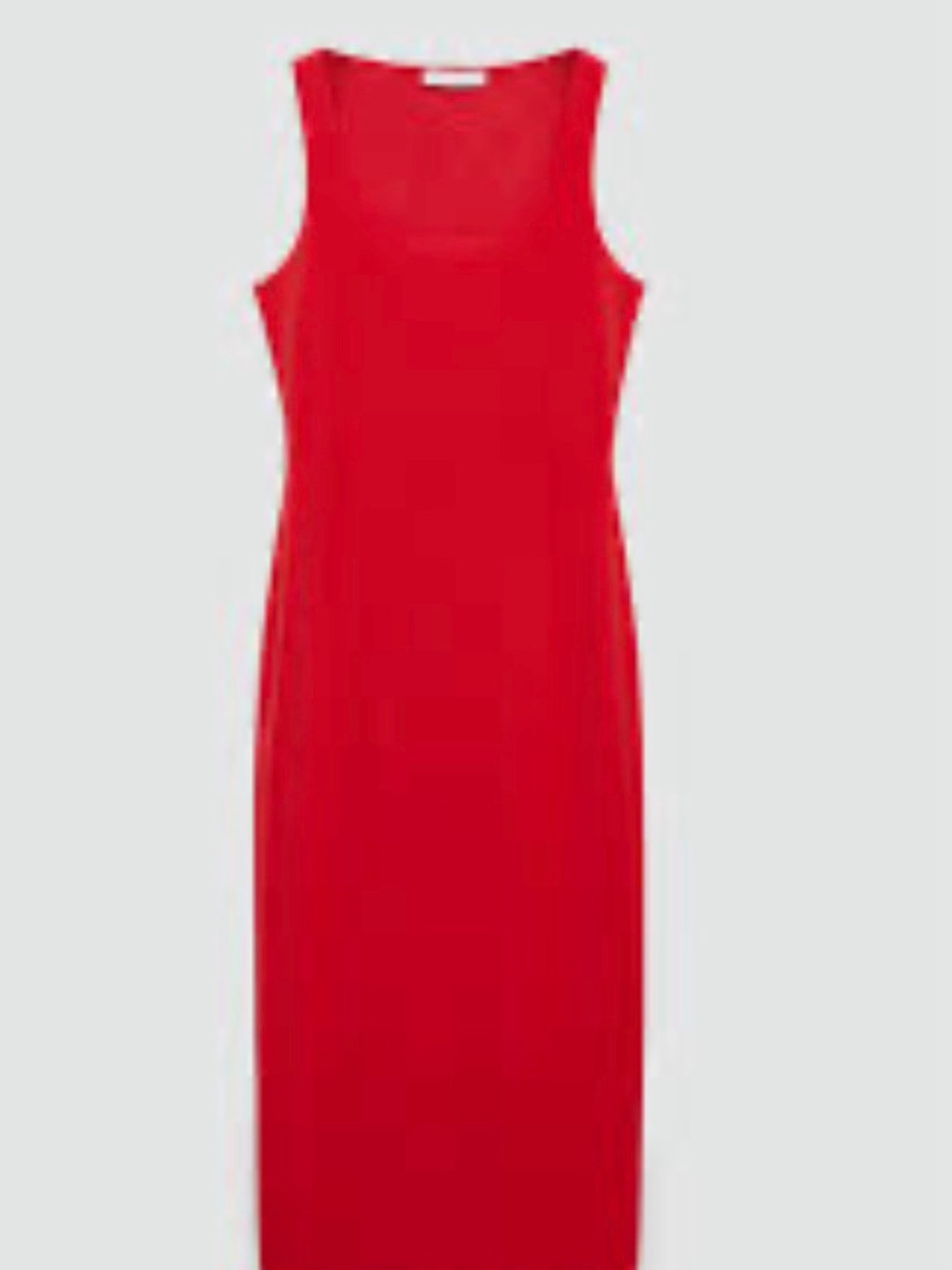 NWT Mango Medium Red Sleeveless Dress